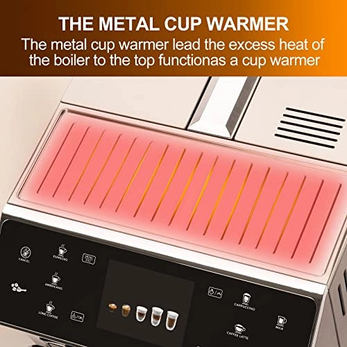 WS-202 - 1.7L Milk Frother Touch Screen Grinder