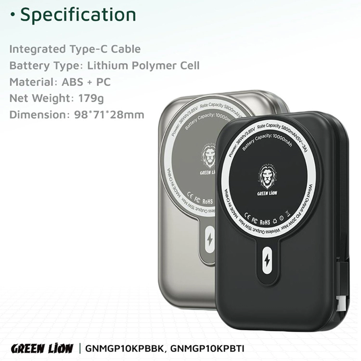 Monaco - 10000 Watt-hour 15 Watt MagSafe