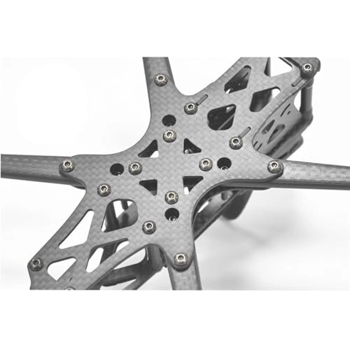 215 Preset Shock Absorption Carbon Fiber Frame - 6MM Arm 4 pCS arms
