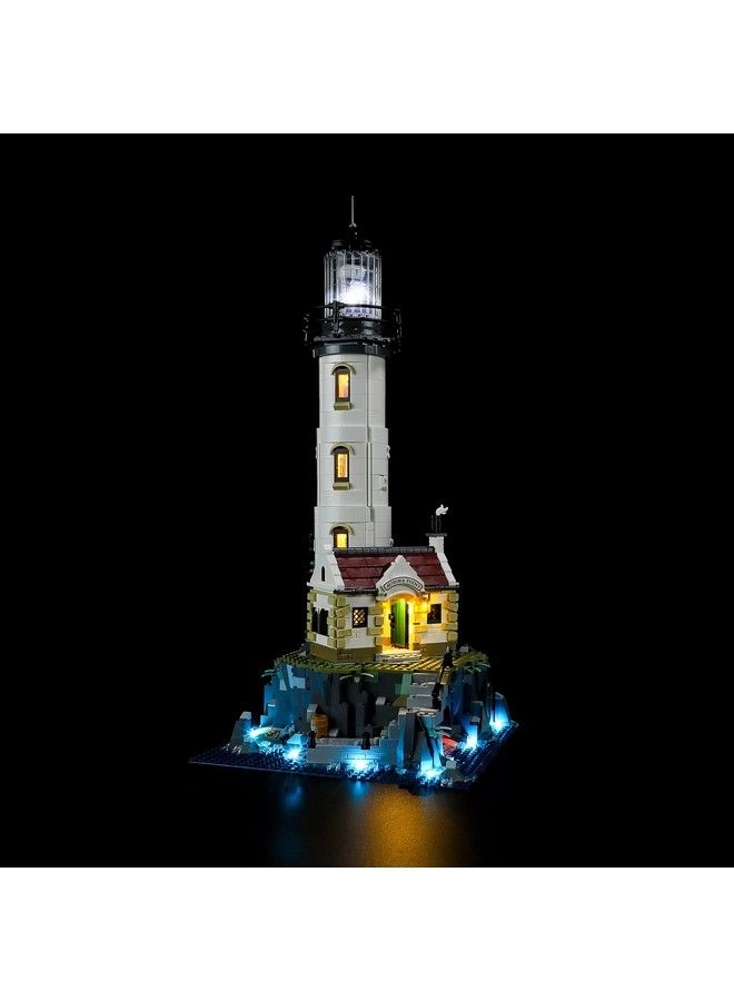 LED Light Kit for LEGO Ideas Motorised Lighthouse 21335