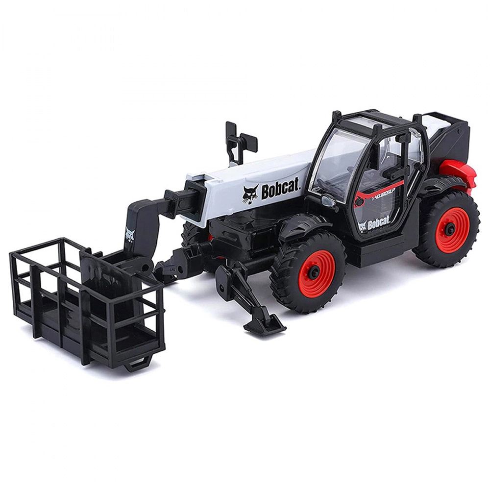 Bobcat T40.180SLP Telehandler With Man Platform Model Kit (HGT-18-32088) - 1:50