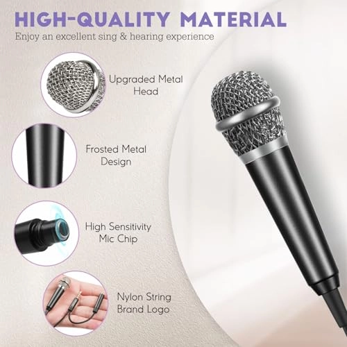 Mini Microphone Karaoke 3.5mm-Mini-Jack Microphone