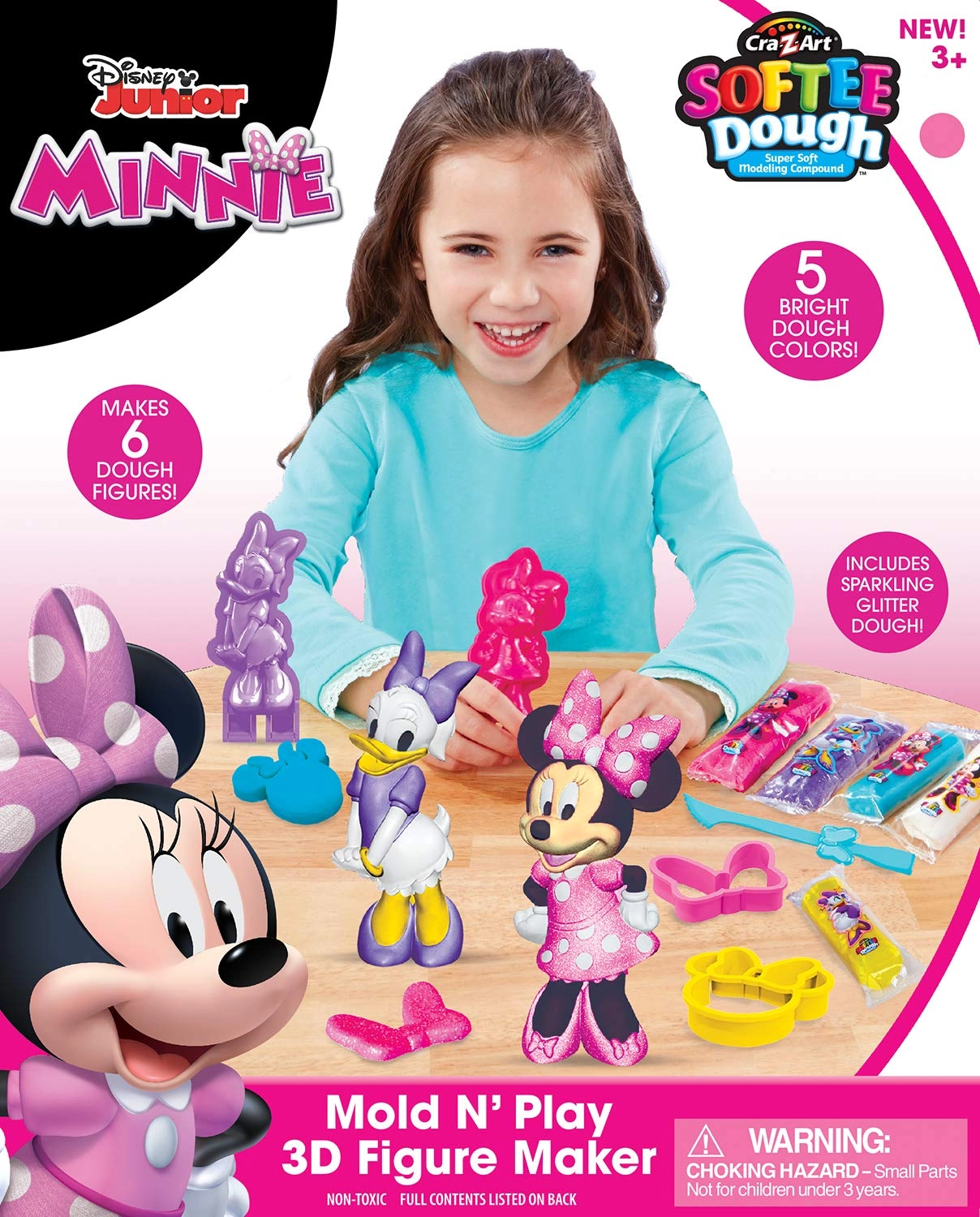 Cra-Z-Art Mold N' Play 3D Figure Maker - Minnie Mouse