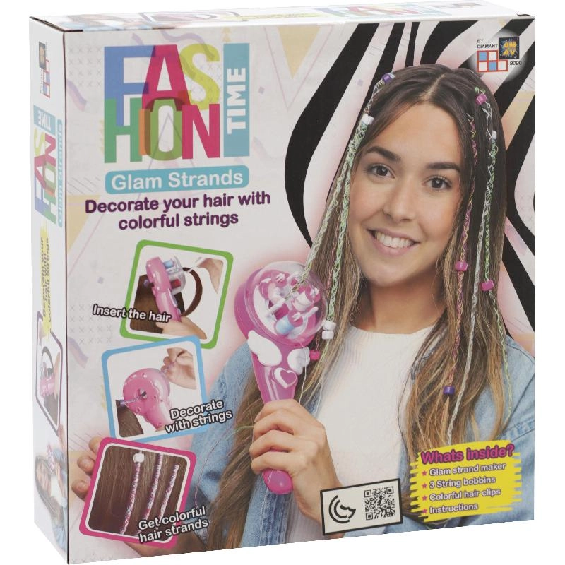 Fashion Time Hair Glam Strands - Craft Activity Kit