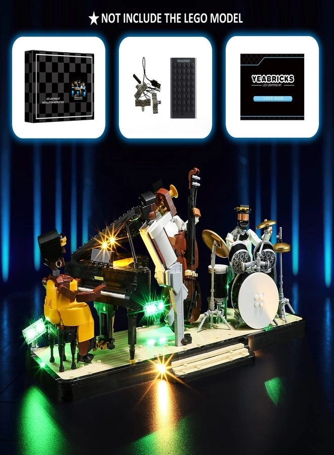 LED Light for 21334 Ideas Jazz Quartet