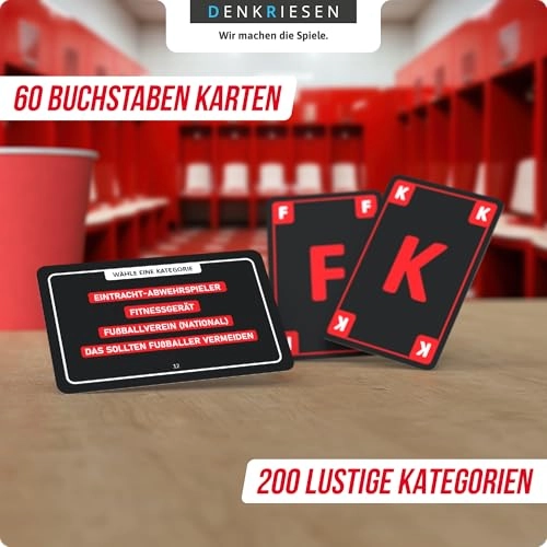 Stadt Land VOLLPFOSTEN: Eintracht Frankfurt Edition - Card Game (German)