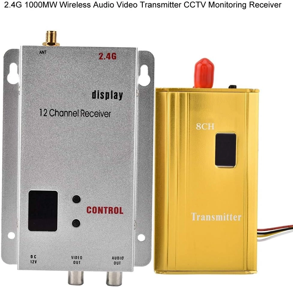 Transmitter - 1.5W 1080/1120/1160/1200MHz + Receiver - 2.4GHz