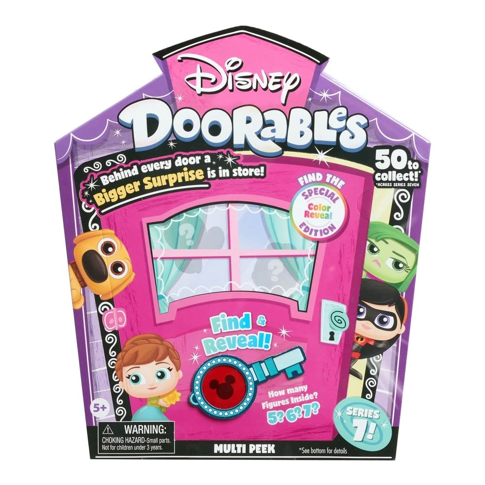 Disney Doorables Multi Peek Series 7 - Collectible Blind Bag Mini Figures