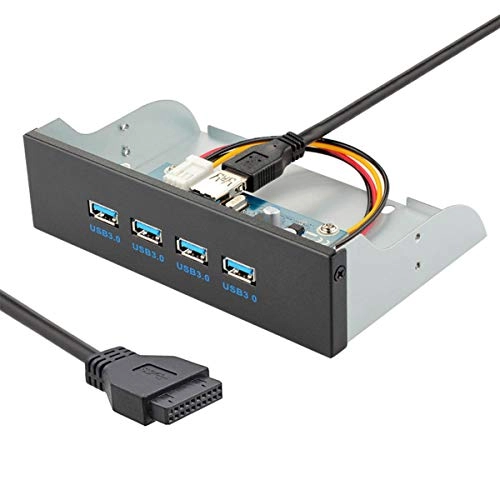 USB 3.0 HUB - Front Panel to Motherboard 20Pin 19Pin Header Connector Cable