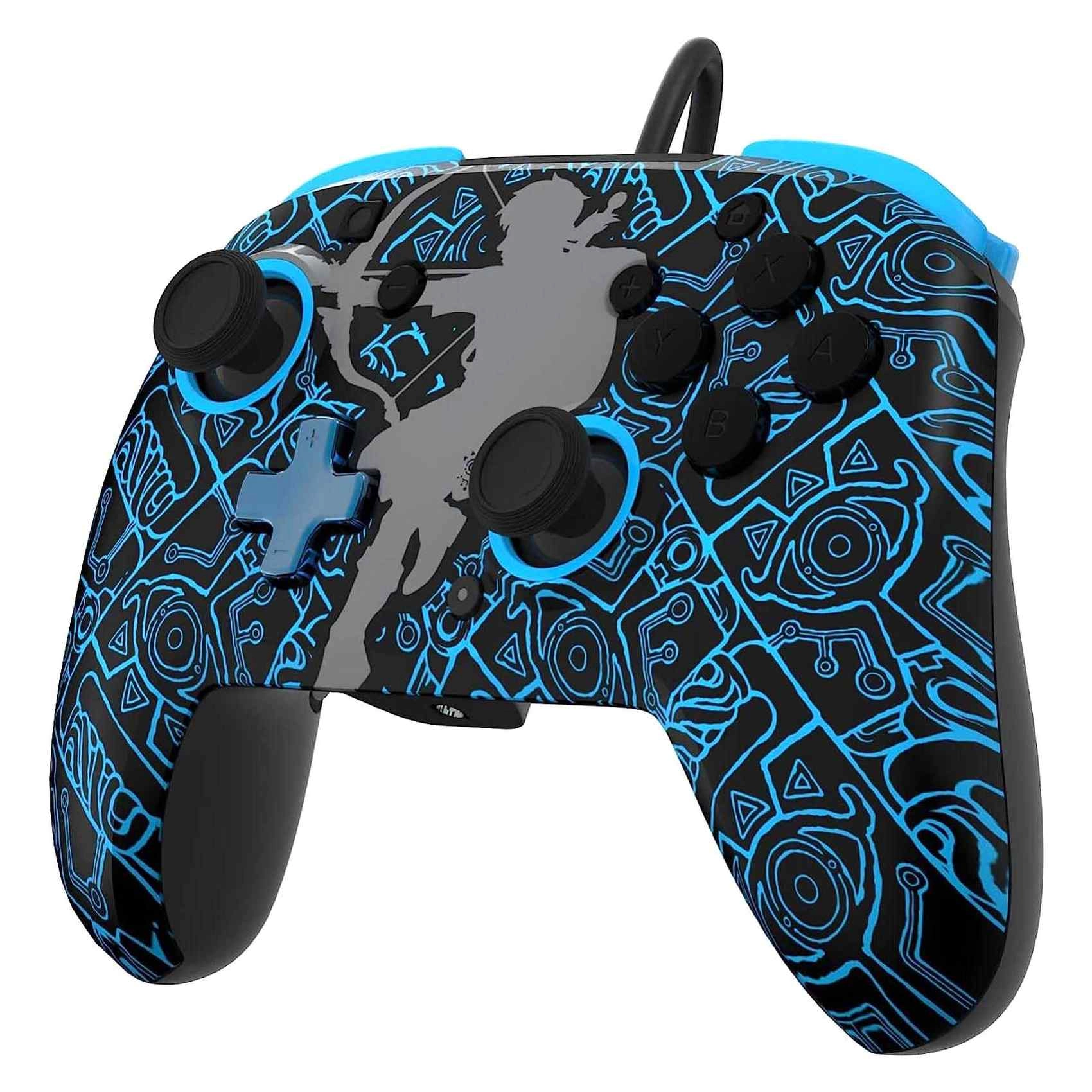 Rematch Wired Controller - Black and Blue Nintendo Switch