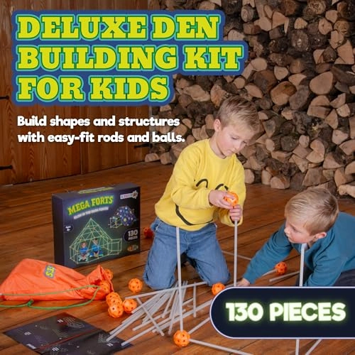 Mega Forts - 80 Piece Den Building Kit