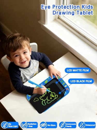 LCD Writing Tablet - 3-8 Years Old 4 pieces