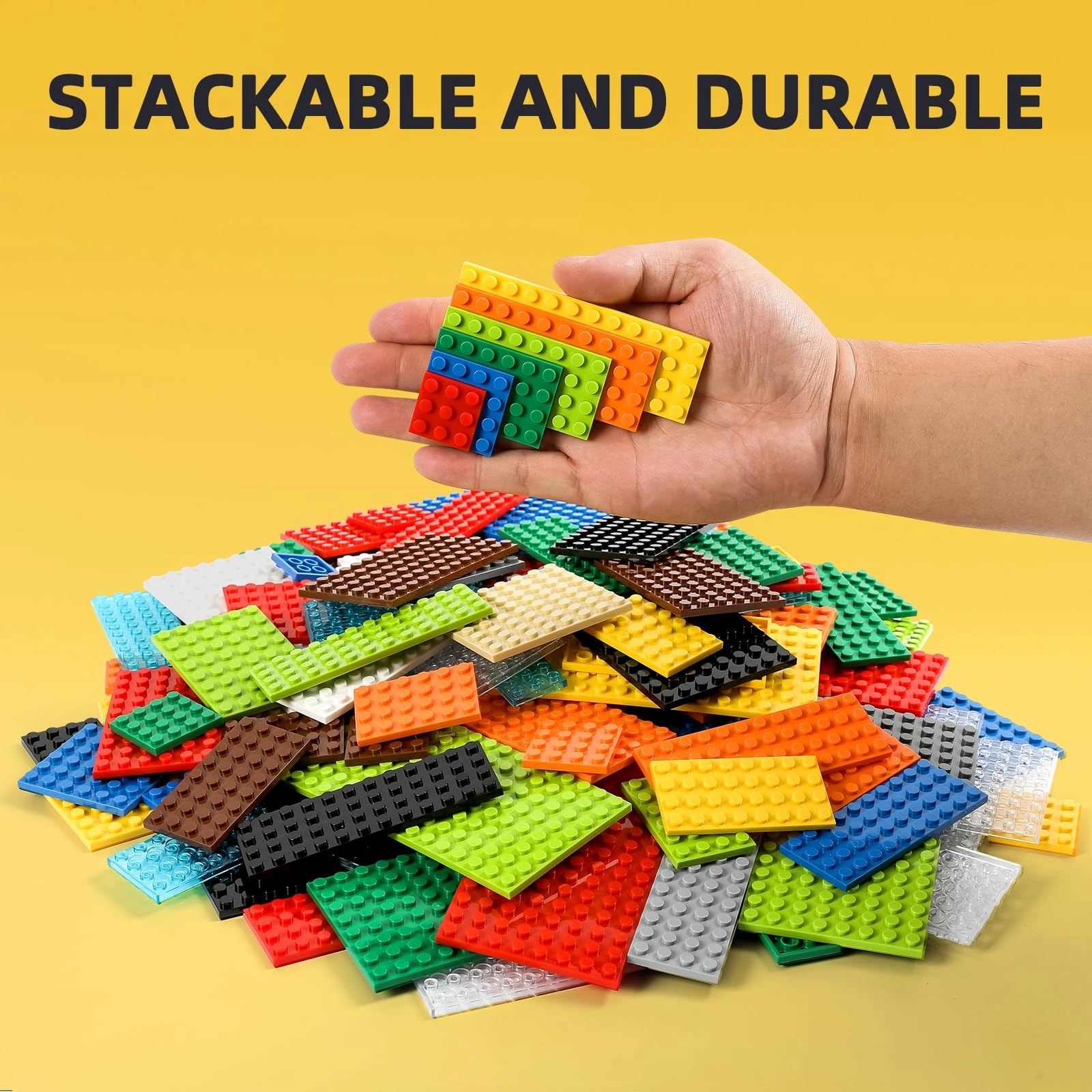Small Building Plates - Small Flat Baseplates 150 pcs