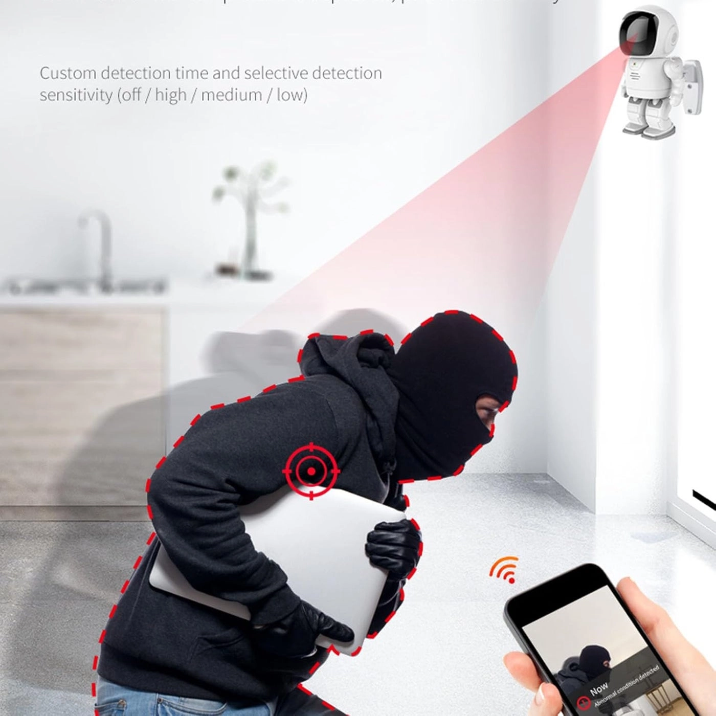 Light Bulb Security Camera 1080P