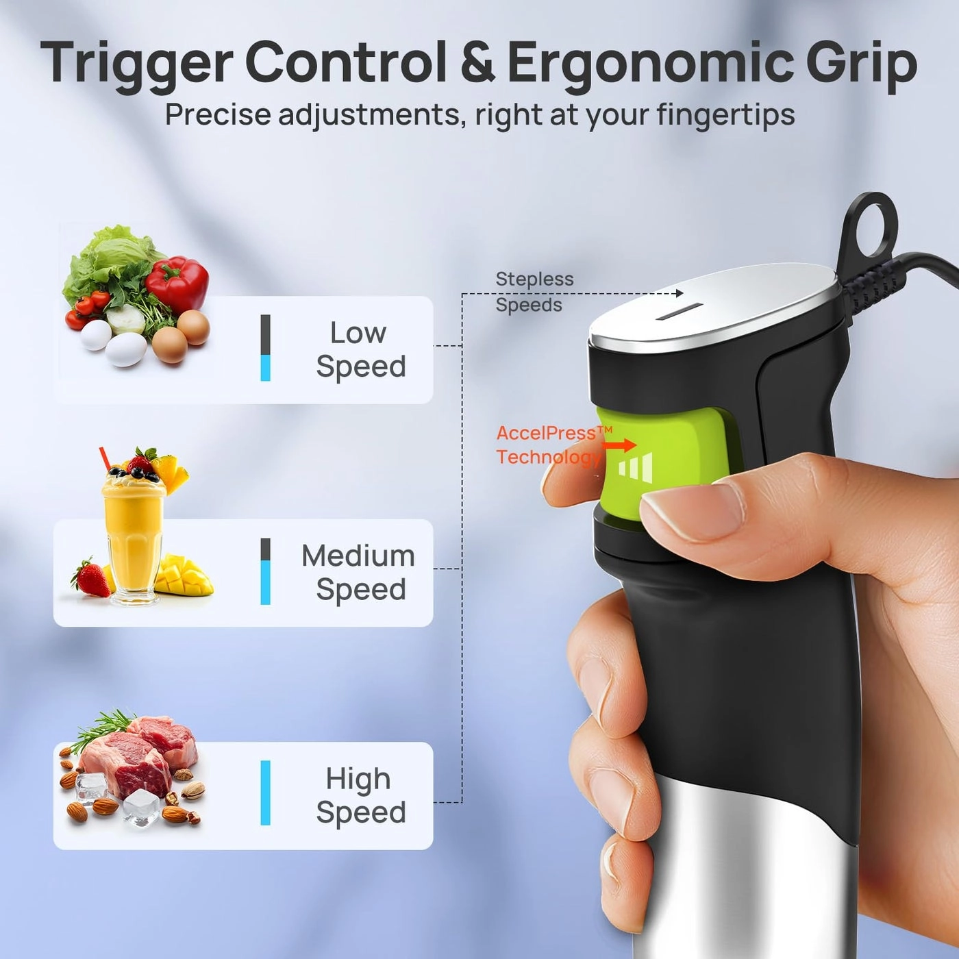 Immersion Hand Blender - 1100W