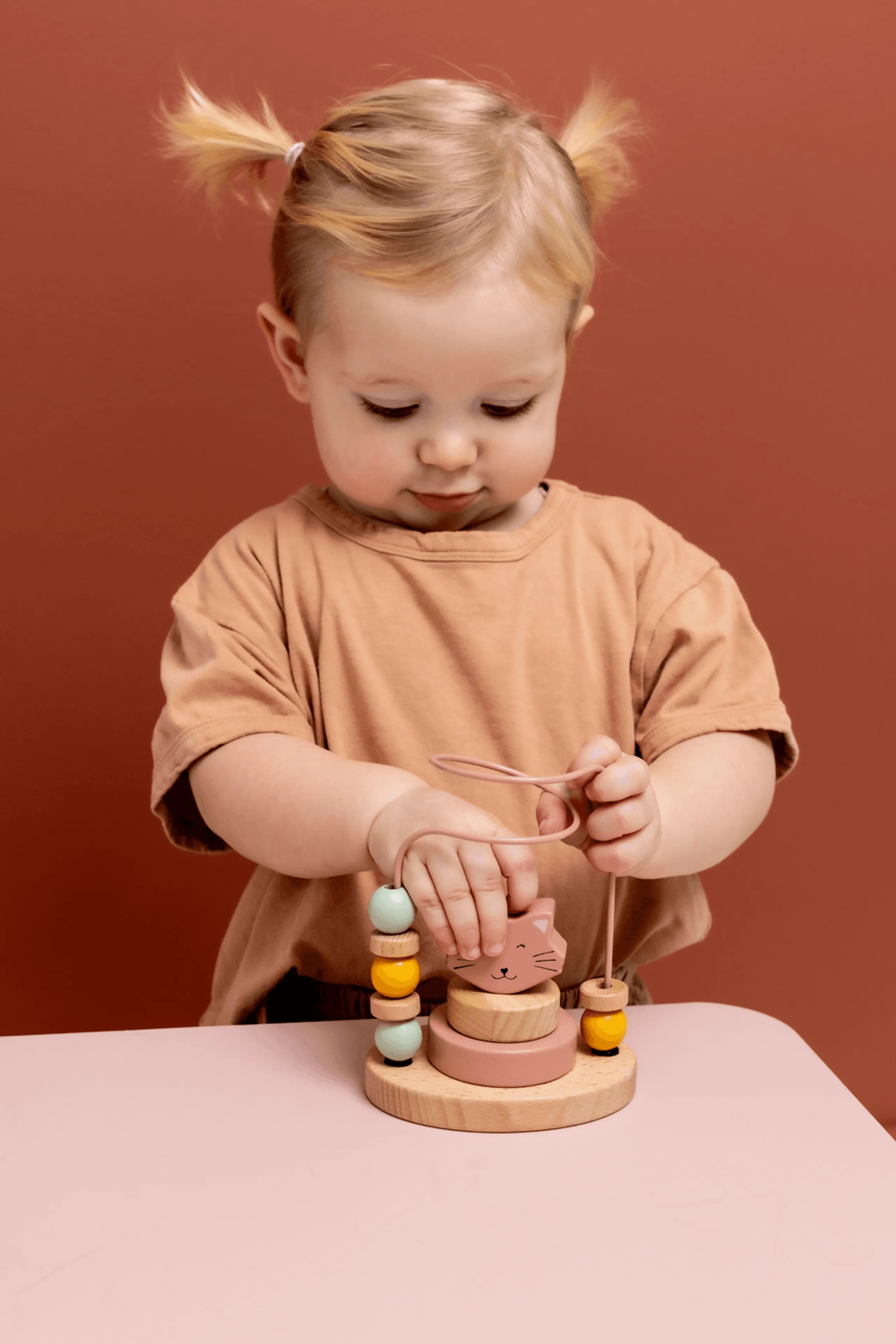 Wooden Beads Maze - Suitable for 12 months and above