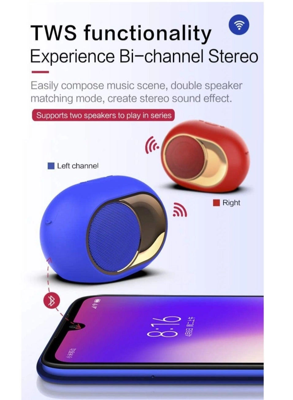 Wireless Bluetooth Speaker - 5 Watt