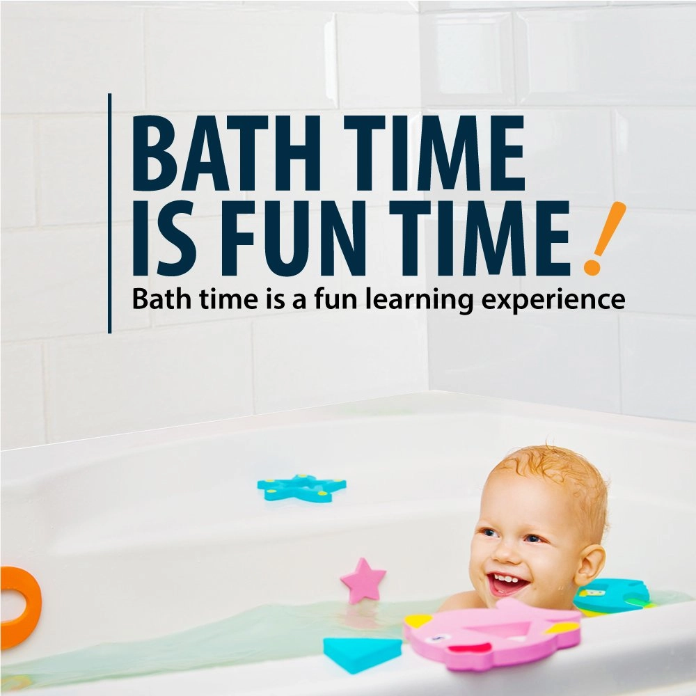 Foam Bath Toys - 100% Non-Toxic 16pcs
