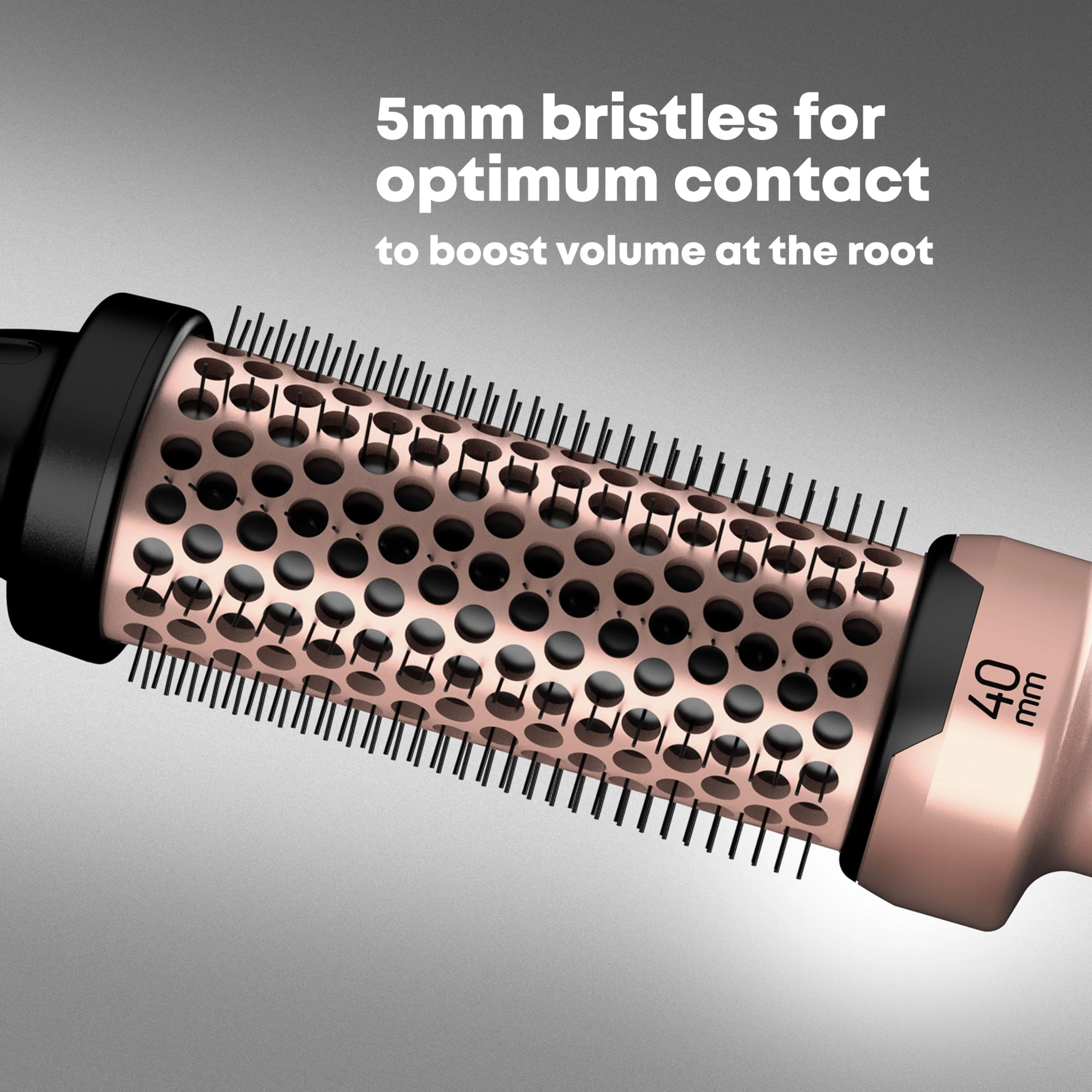 Ceramic Hot Brush Styler - 40 mm