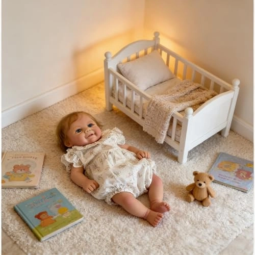 Vivienne Reborn Baby Doll - 19 inch Vinyl girl Ages 3+