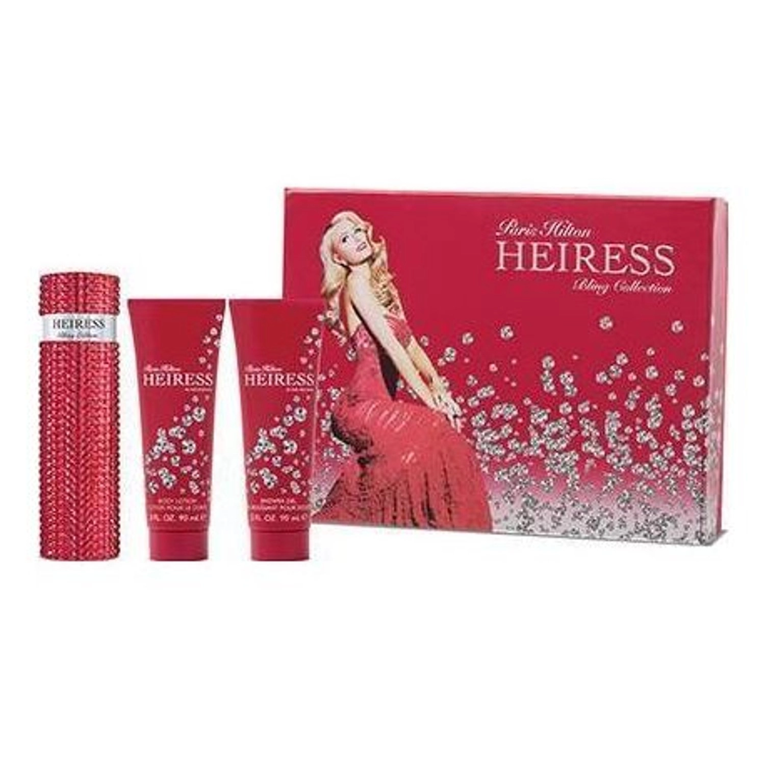 Paris Hilton Heiress Bling EDP - 100ml + Heiress Bling Body Lotion - 90ml + Heiress Bling Shower Gel - 90ml