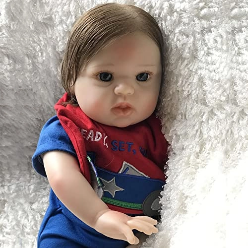 Rebirth Baby Doll - 20 Inch Vinyl Cotton Body Blue Eyes