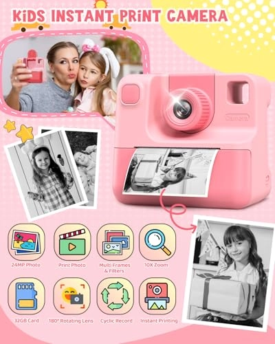 Kids Camera - 24MP 1080P