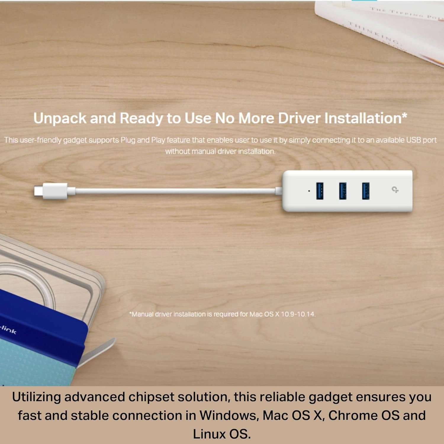 UE330C - USB 3.0 Type C Ethernet
