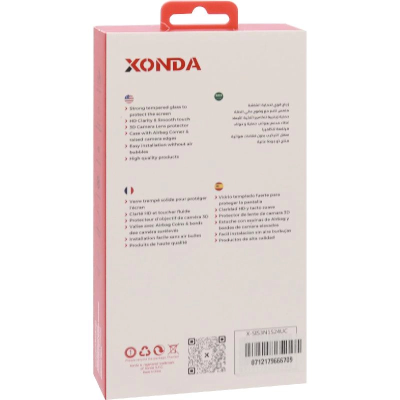 Clear Case - Clear for Samsung Galaxy S24 Ultra + Tempered Glass + Camera Lens Protector