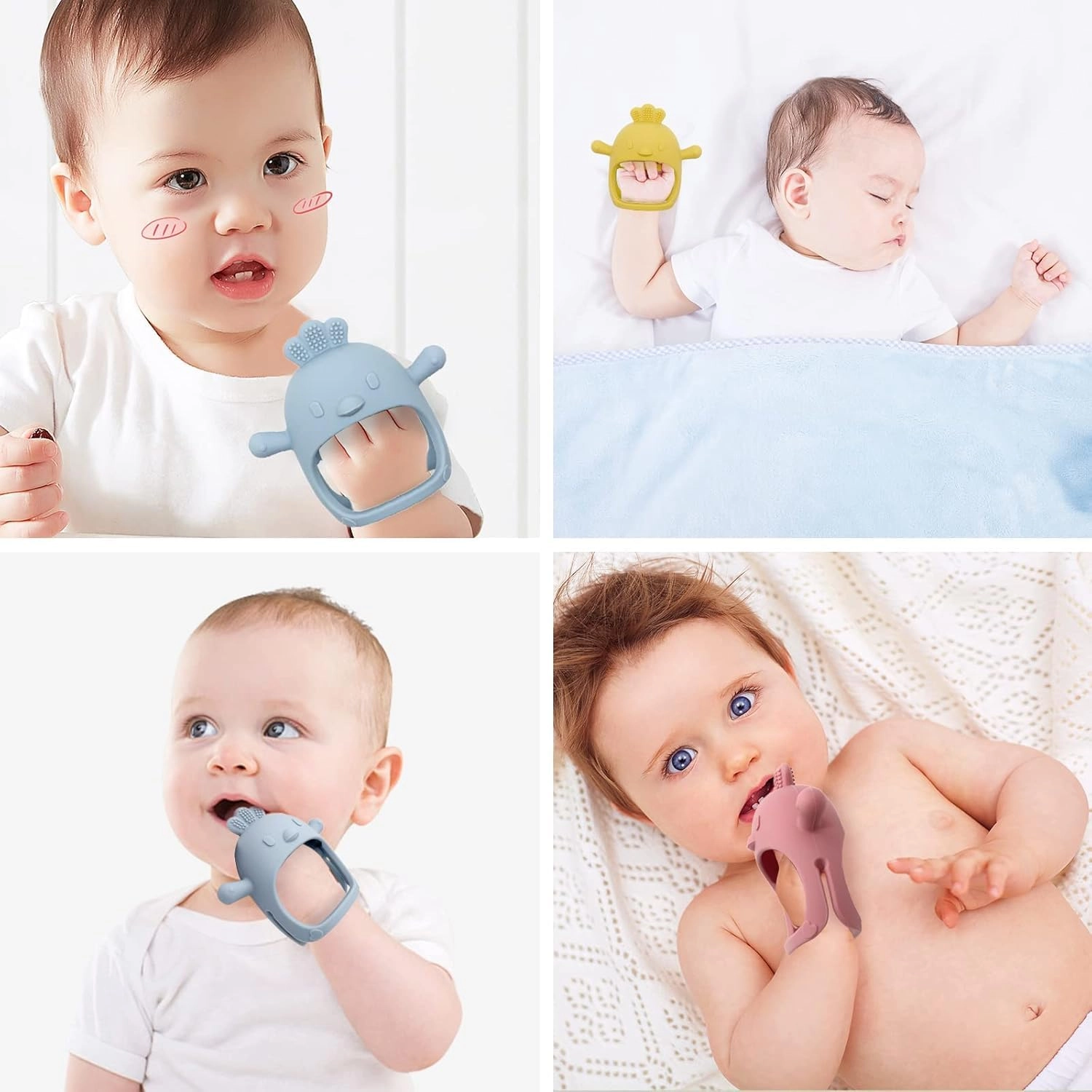 Teething Mittens - Silicone