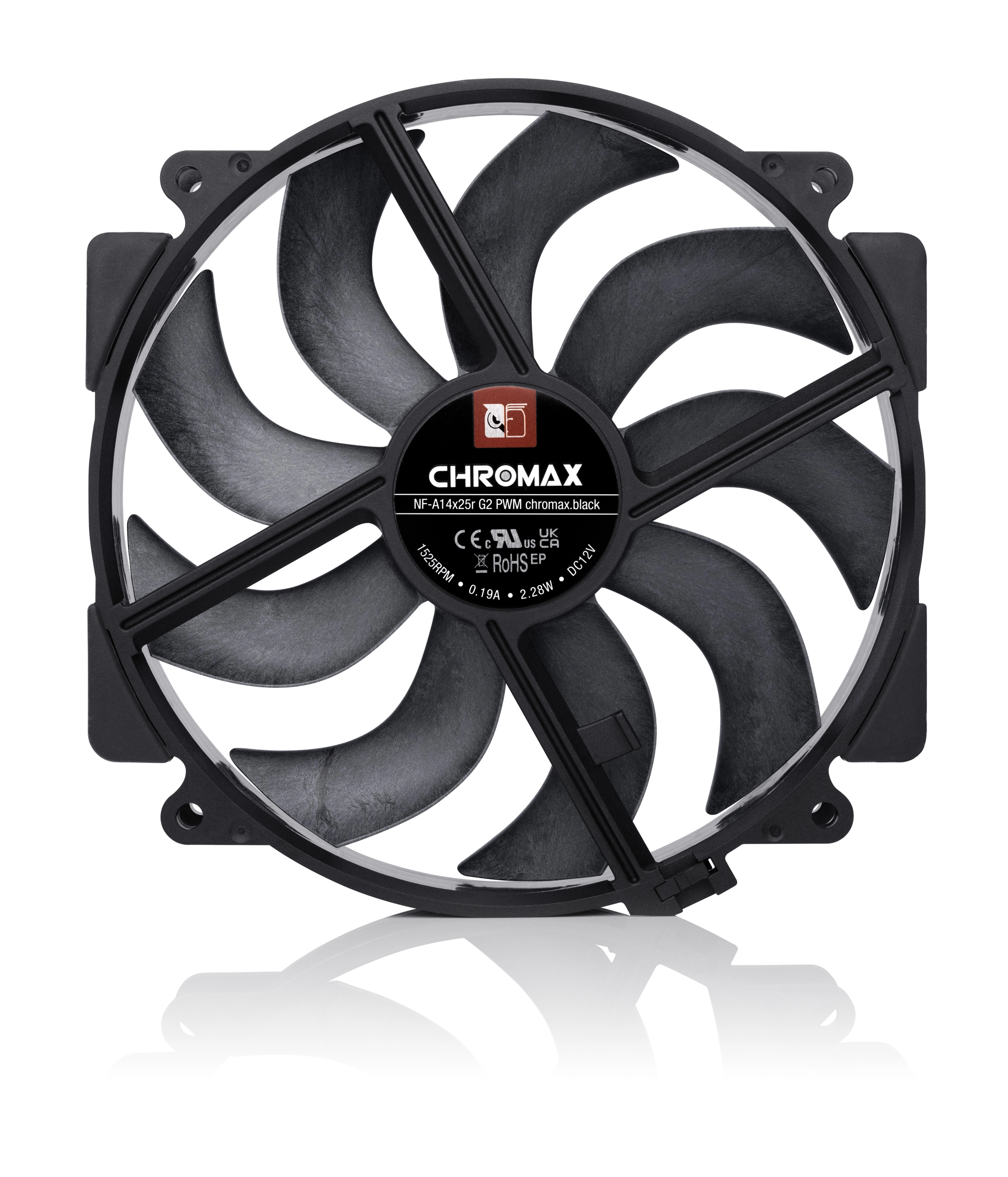 NF-A14x25 G2 PWM Sx2-PP - 2 fans 140mm
