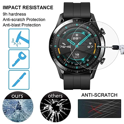 Watch GT 2 Tempered Glass Film Screen Protector