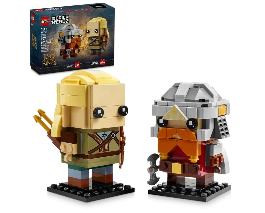 Legolas and Gimli BrickHeadz (40751)