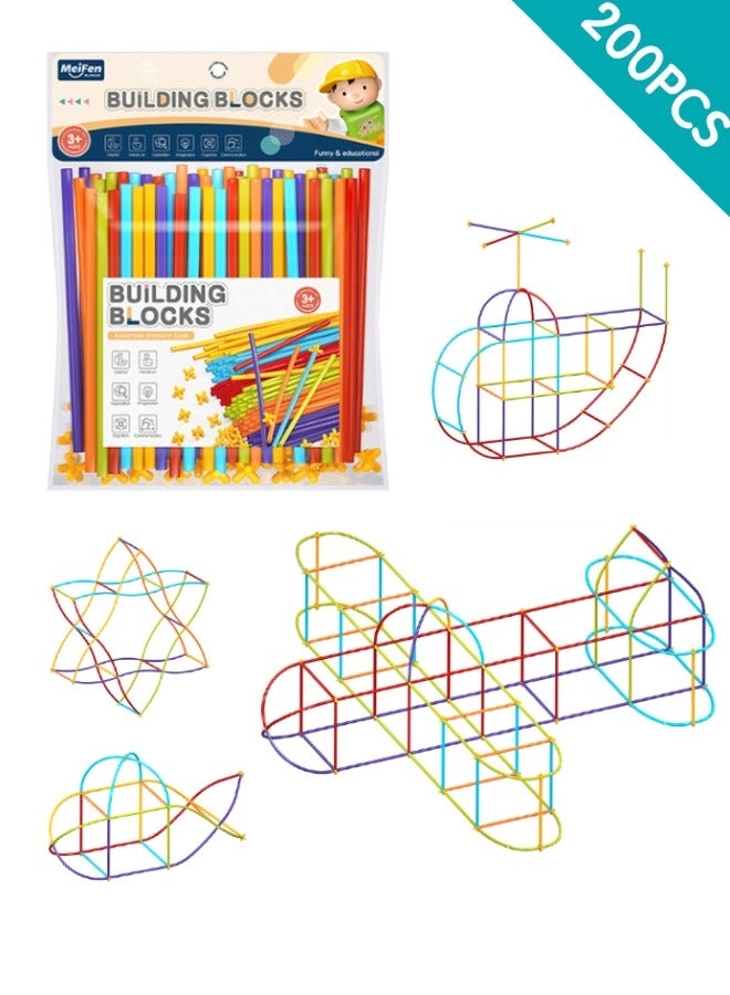 Large Particle Straw Building Blocks