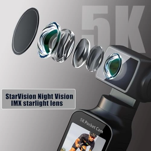 5K Mini Pocket Body Camera - 5K 128GB