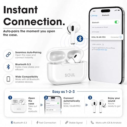SOUL18 Air Pro Wireless Earbud Gift Set