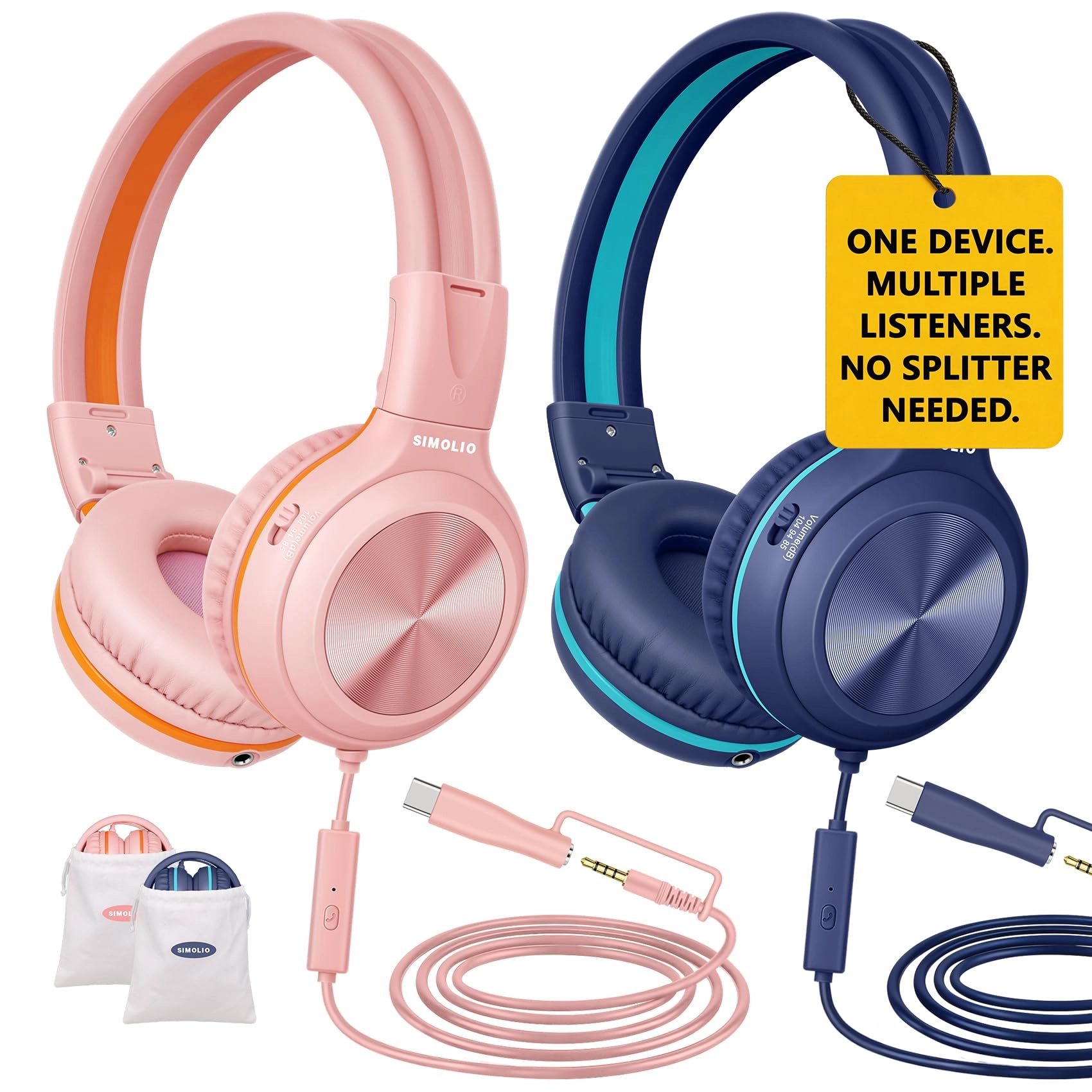 SIMOLIO SM-904 Wired Headphone