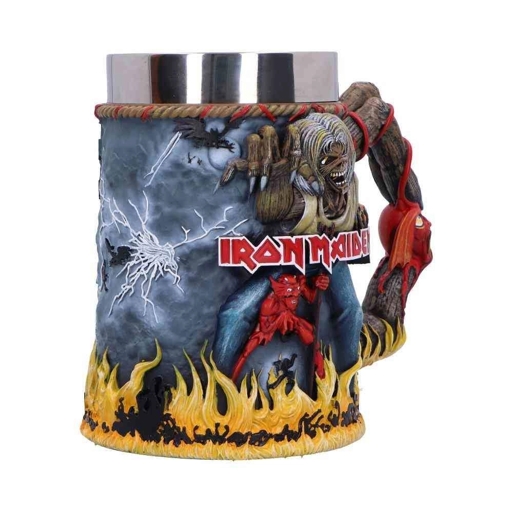 Iron Maiden The Number of the Beast Tankard - Resin hand-painted