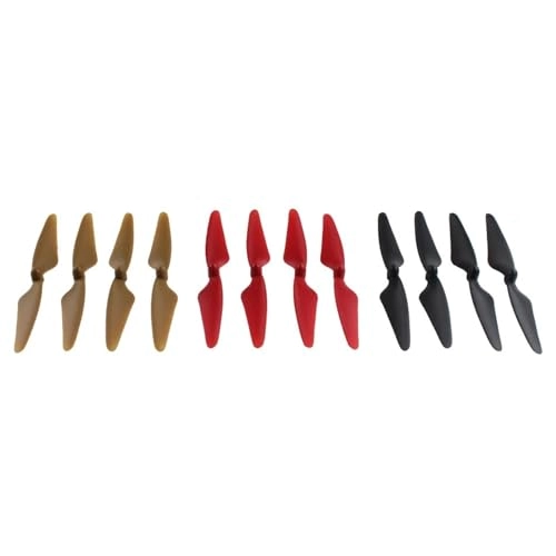 Propeller Blade - MJX B2W B2C 3 sets Black Red Gold