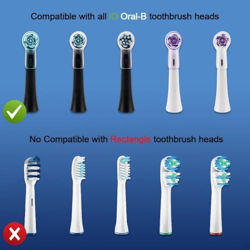 Replacement Toothbrush Heads - 12 piece(s) Multi-Coloured