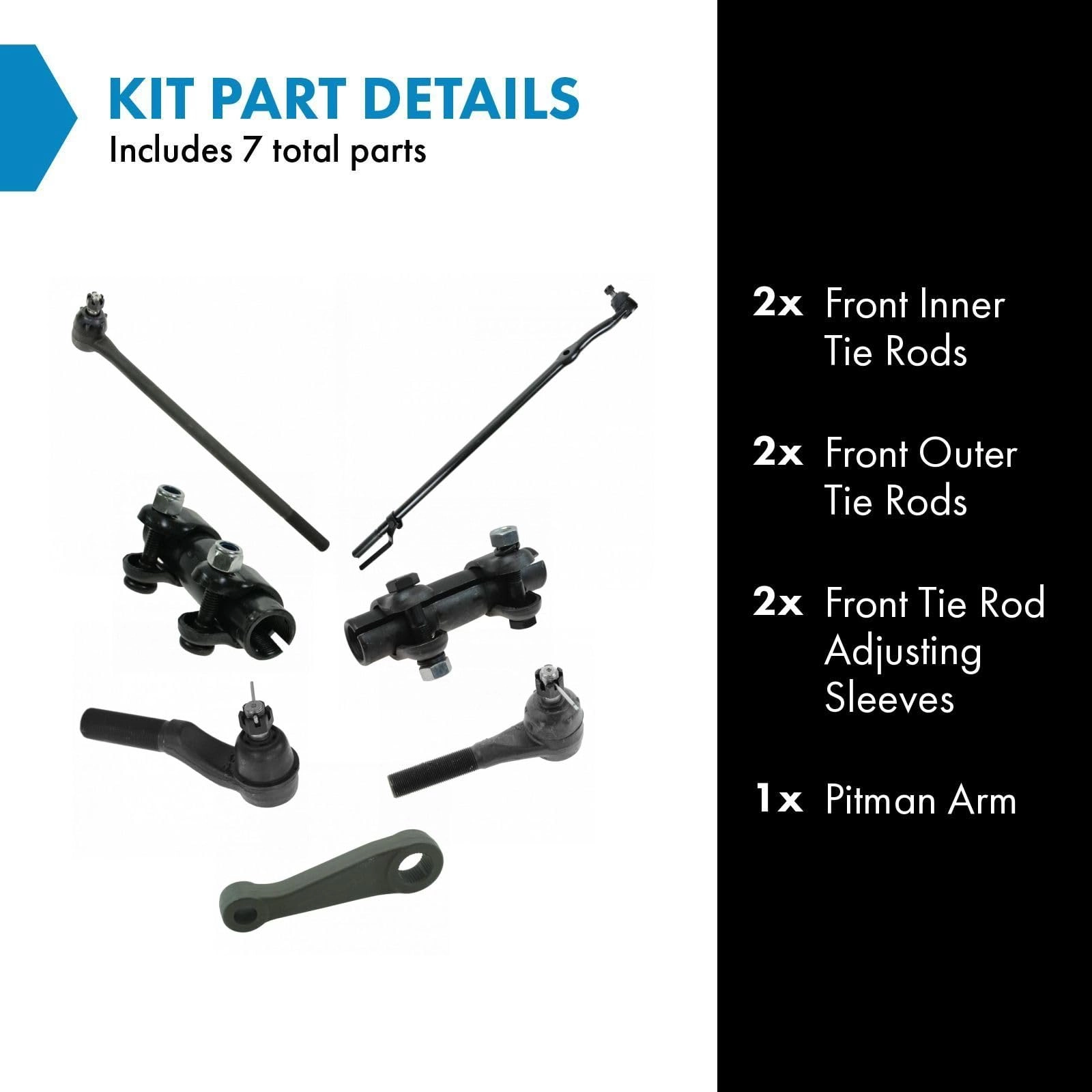 PSA66499 - 7 Piece Steering Kit