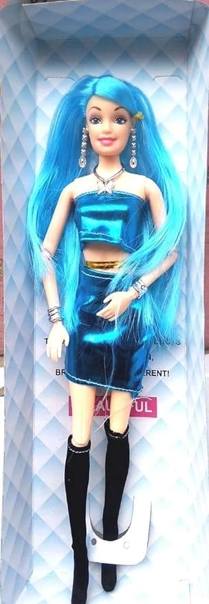 Fashion Doll - 4 Pcs Multicolor Movable Joints Ages 3+ Pack