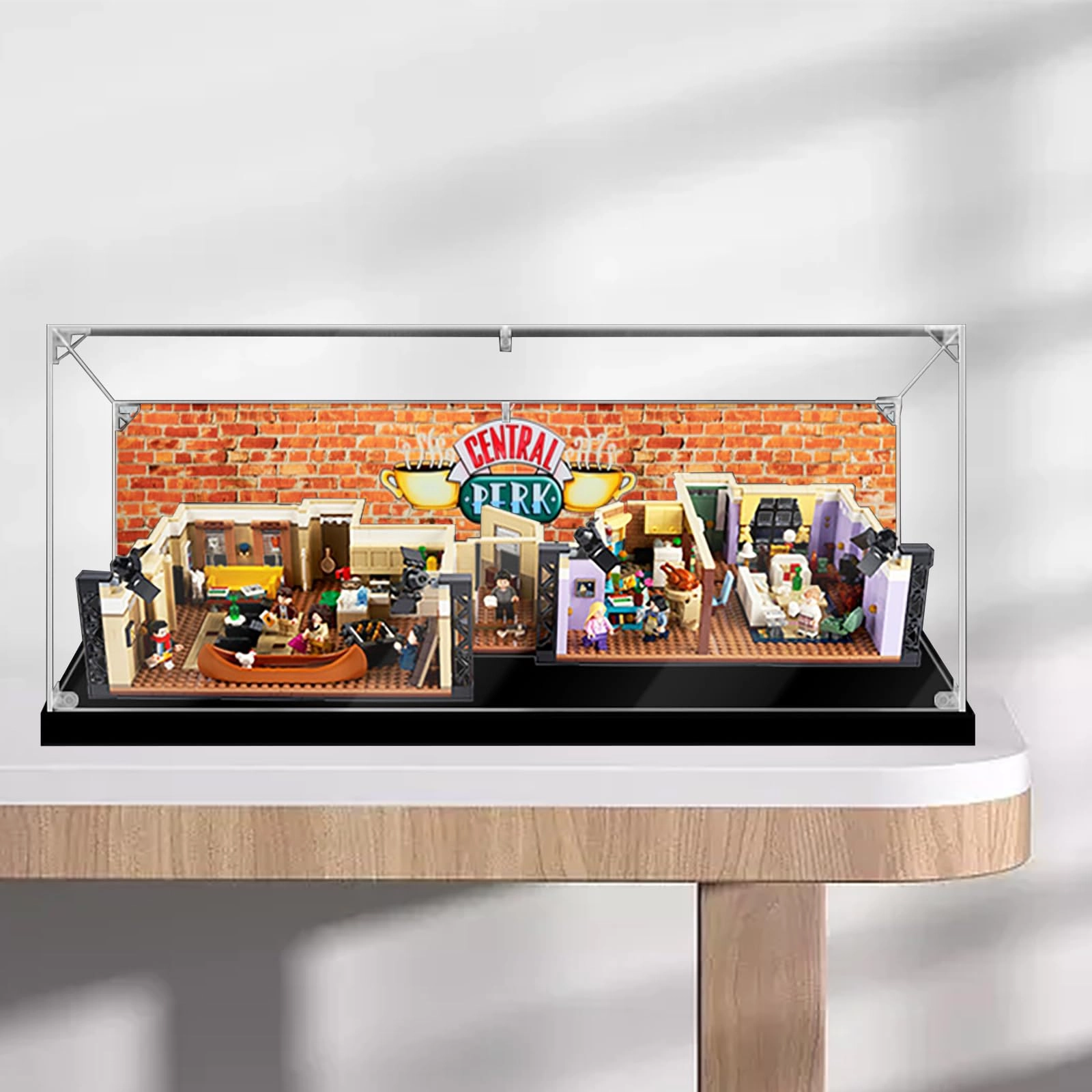 China Acrylic Display Case - for 10292 Dustproof Clear