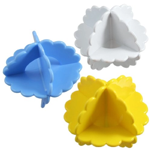 Washing Ball - Plastic Tri Color 3 Pcs