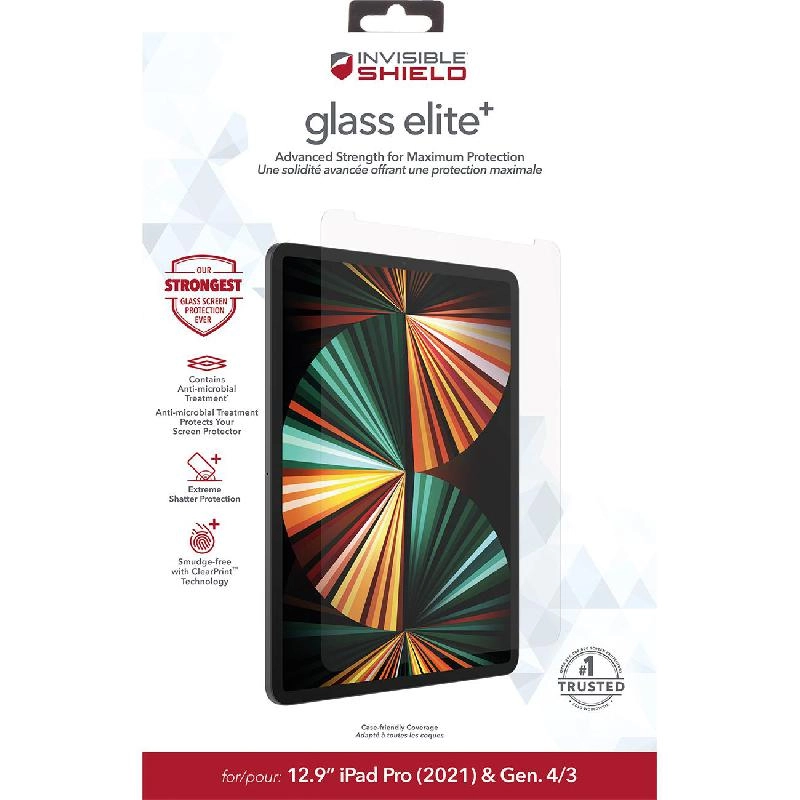 Antimicrobial Screen Protector for iPad Pro 12.9 - 2021/2020/2018