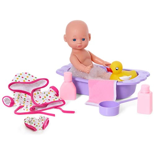 Bathtime Baby - 9 Piece Set pink