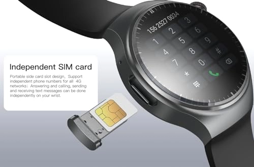 Smart Watch Phone 54.5mm Plastic LTE GPS