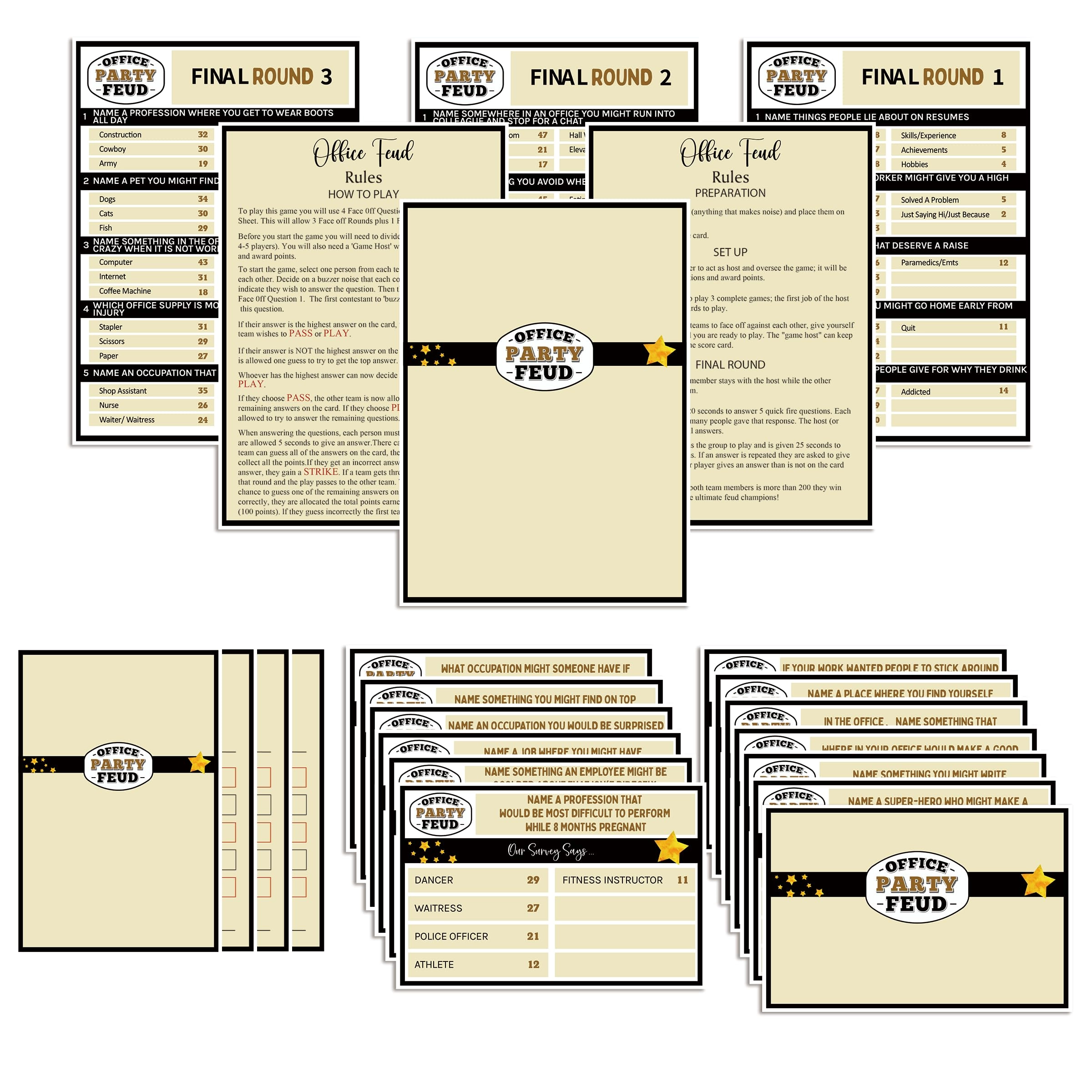 stizak Office Feud - 15+