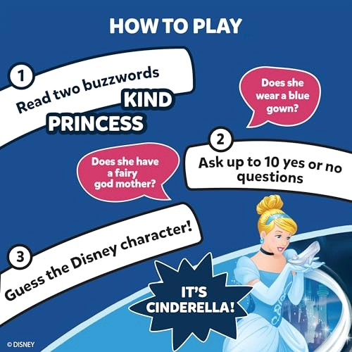 Guess in 10 Disney - Card Game