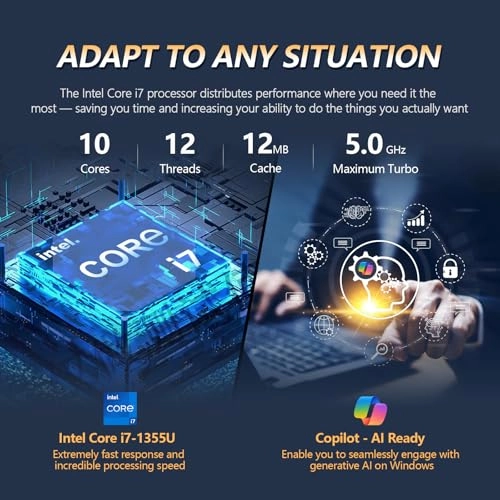 17 Laptop - 17.3'' Core i7-1355U 64GB DDR4 2 TB SSD